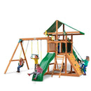 Outing with Tube Slide Swing Set