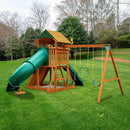 Outing with Tube Slide Swing Set