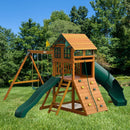 Outing with Tube Slide Swing Set