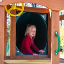 Outing with Tube Slide Swing Set