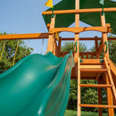 Outing with Tube Slide Swing Set