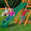 Outing with Tube Slide Swing Set