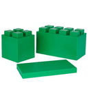 26 Jumbo Sized Single Color Modular Building Blocks Combo Pack