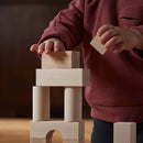 Basic Building Blocks 102 Piece Extra Large Wooden Starter Set