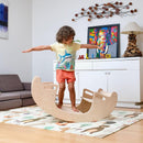 2in1 Montessori Wooden Seesaw and Table Chair Set