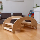 2in1 Montessori Wooden Seesaw and Table Chair Set