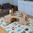 2in1 Montessori Wooden Seesaw and Table Chair Set