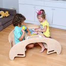 2in1 Montessori Wooden Seesaw and Table Chair Set
