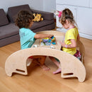 2in1 Montessori Wooden Seesaw and Table Chair Set