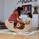 2in1 Montessori Wooden Seesaw and Table Chair Set