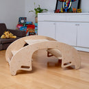 2in1 Montessori Wooden Seesaw and Table Chair Set