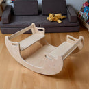 2in1 Montessori Wooden Seesaw and Table Chair Set