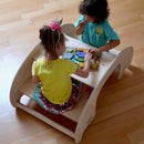 2in1 Montessori Wooden Seesaw and Table Chair Set