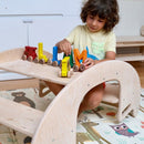 2in1 Montessori Wooden Seesaw and Table Chair Set