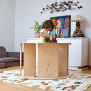 2in1 Montessori Wooden Seesaw and Table Chair Set