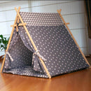 Gray Stars Play Tent and Play Mat