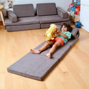 Transformable Kids Play Mat and Couch - Multipurpose Baby Play Mat and Kids Couch