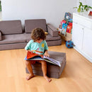 Transformable Kids Play Mat and Couch - Multipurpose Baby Play Mat and Kids Couch