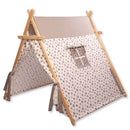 White Stars Play Tent and Play Mat