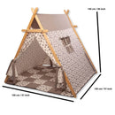 White Stars Play Tent and Play Mat