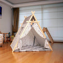 White Stars Play Tent and Play Mat