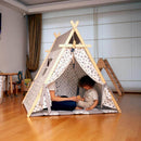White Stars Play Tent and Play Mat