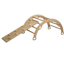 Wooden Climbing Arch Rocker with Ramps