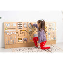 Learning Wall Panel – Montessori Busy Board for Toddlers