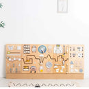 Learning Wall Panel – Montessori Busy Board for Toddlers