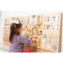 Learning Wall Panel – Montessori Busy Board for Toddlers