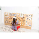 Learning Wall Panel – Montessori Busy Board for Toddlers