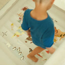 Mini World Map Inside Bounce House