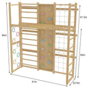 Monkey Bar Attachment – For 95 Inch Walnut Swedish Ladder