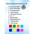Musical Squares Sensory Equipment - 9MSQR