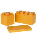 26 Jumbo Sized Single Color Modular Building Blocks Combo Pack