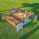 outdoorED™ Table and Two Bench Set - WB2910