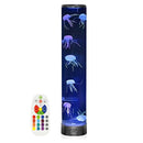 PLAYLEARN 27" Jellyfish Lamp with Remote - Extra Wide