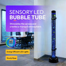 PLAYLEARN 5ft Sensory LED Bubble Tube Lamp with 2 Brackets