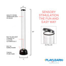 PLAYLEARN 5ft Sensory LED Bubble Tube Lamp with 2 Brackets