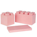 26 Jumbo Sized Single Color Modular Building Blocks Combo Pack