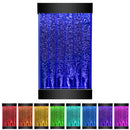 PlayLearn 3ft Wall Mounted Sensory Bubble Wall with Color Changing Lights