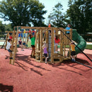 Playstar Ninja Power Tower Gold Outdoor Playset
