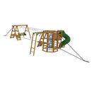 Playstar Ninja Power Tower Gold Outdoor Playset