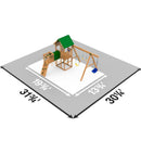 Playstar Plateau Silver Outdoor Playset