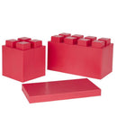26 Jumbo Sized Single Color Modular Building Blocks Combo Pack
