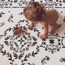 Shwally August Rose White Reversible Playmat