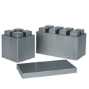 26 Jumbo Sized Single Color Modular Building Blocks Combo Pack