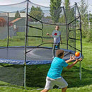 Game Kit with Bounceback and Triple Toss Games for Trampolines