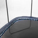 Skywalker Trampolines 13' Square Trampoline with LED Lighted Spring Pad- Navy - SWTCS13NLR