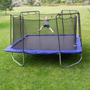 Skywalker Trampolines 15' Square Trampoline - Blue SWTCS015